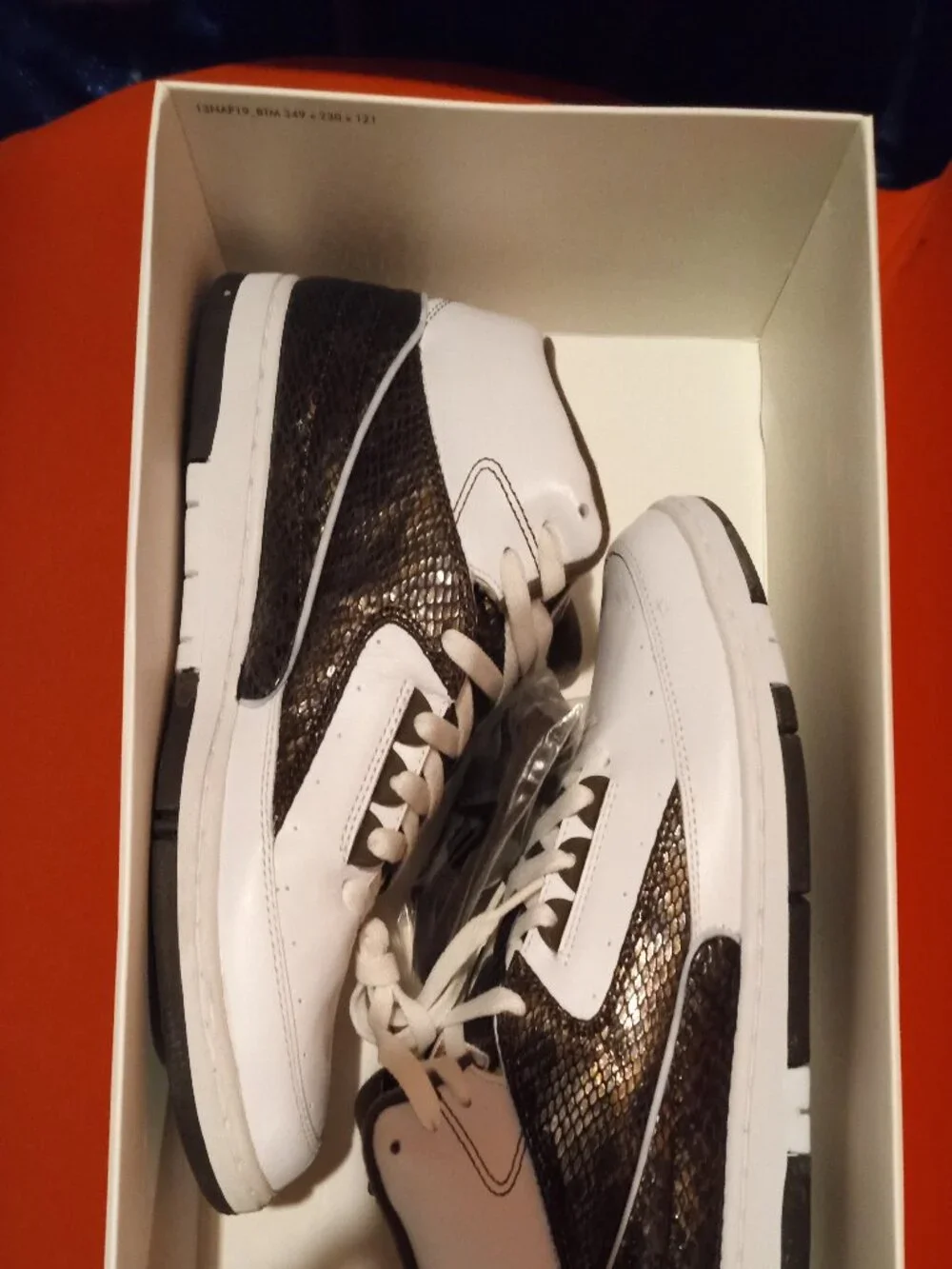 NWT Nike Air Python White Baroque Brown Mens 7 w/Box (READ)